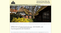 Desktop Screenshot of fischerhude.com